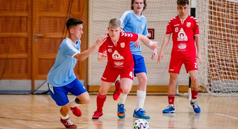 A Dunaújváros Futsal kiütéses sikerrel zárt a csoport élén