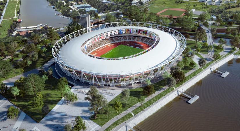 Összesen 200 milliárdból épülhet meg az új atlétikai stadion