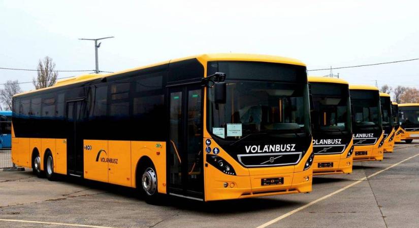 Új Volvo buszokat állít csatasorba a Volánbusz
