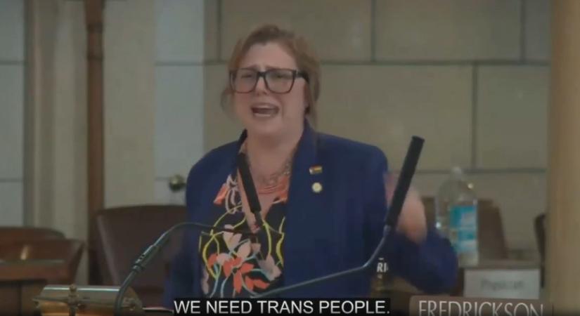 „Szükségünk van transznemű emberekre!” – üvöltözte önmagából kikelve a nebraskai szenátor (VIDEÓ)