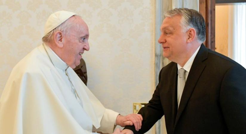 Nézőpont Intézet: a magyarok szerint Ferenc pápa és Orbán Viktor a leginkább békepárti