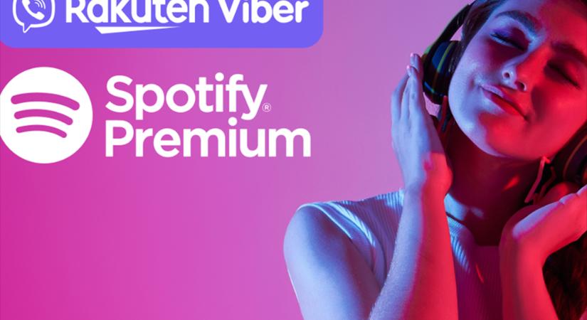 Prémium próbaverziót kínál a magyarországi Viber-felhasználóknak a Spotify