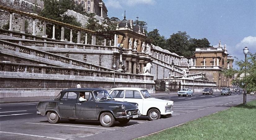 Egy kis retro: emlékszik még, milyen autók jártak annak idején? - Fotók az 1969-es Budapest utcáiról