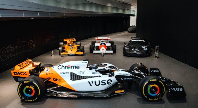 F1: a McLaren bemutatta a különleges autófestését – képek
