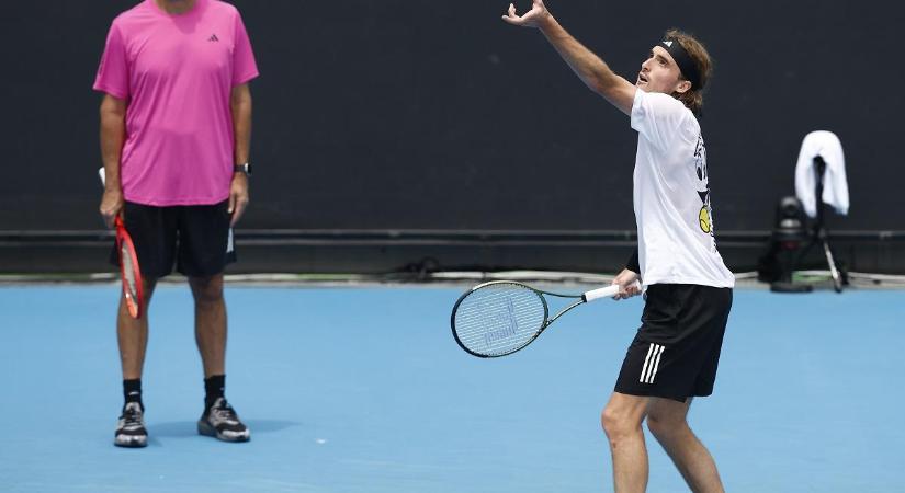Tenisz: Cicipasz és edzője a Roland Garros előtt befejezte a közös munkát