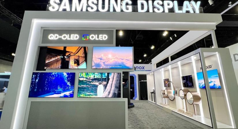 A Samsung különleges OLED megjelenítőket mutatott be