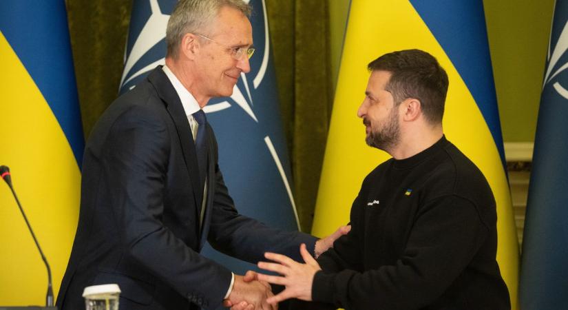 NATO-főtitkár: Ukrajna csatlakozása nincs napirenden, amíg dúl a háború