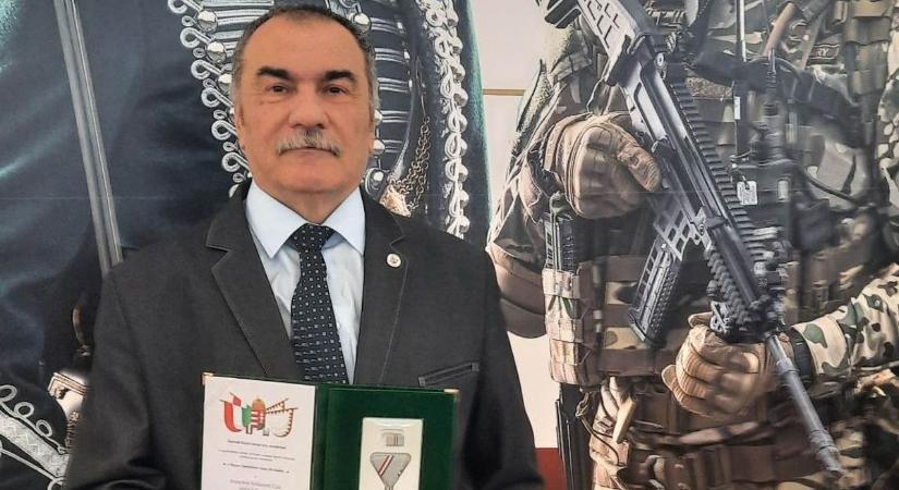 Kitüntették Horváth Balázs István nyugállományú ezredest