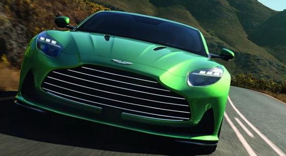 Zéró villany: a korábbi V12-nél erősebb V8-cal debütált az új Aston Martin