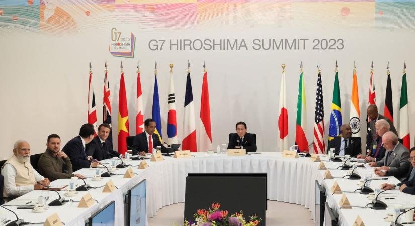 Hirosimai G7-csúcs: stratégiai köpönyegfordítás