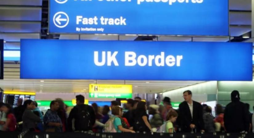 Rekordszámú bevándorló érkezett tavaly Nagy-Britanniába