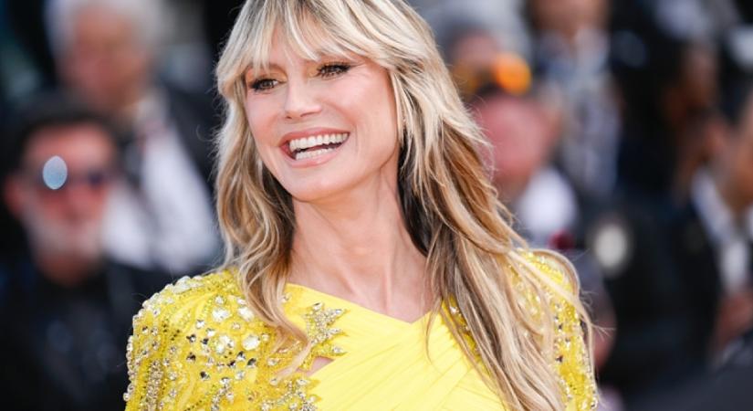 Heidi Klum mindenét megmutatta Cannes-ban: óriásit villantott a modell, kivágott ruhája semmit sem bízott a képzeletre