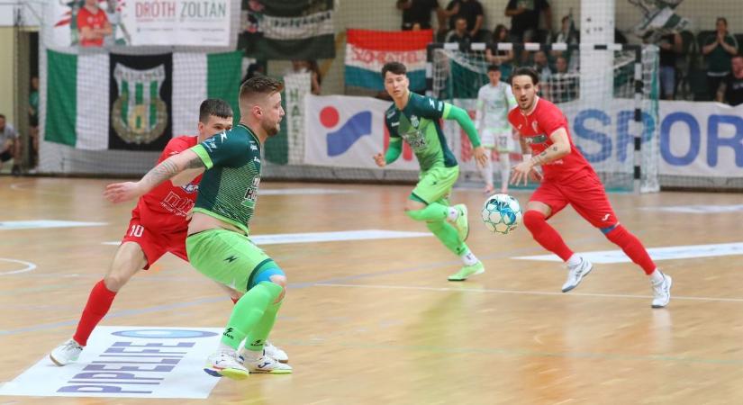 Futsaldöntő: az első meccset behúzta a Haladás - nagy csatában, hosszabbítás után! - fotók