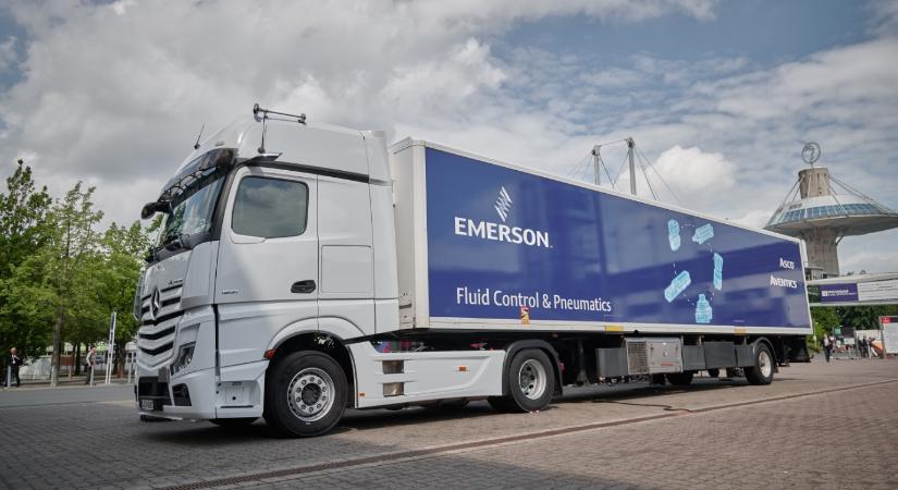 Tour de Force: Az interaktív Emerson Mobile Roadshow Európa 19 országába látogat el