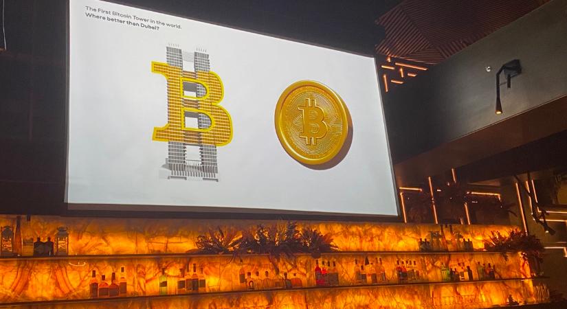 Leleplezték a dubaji Bitcoin-torony tervét