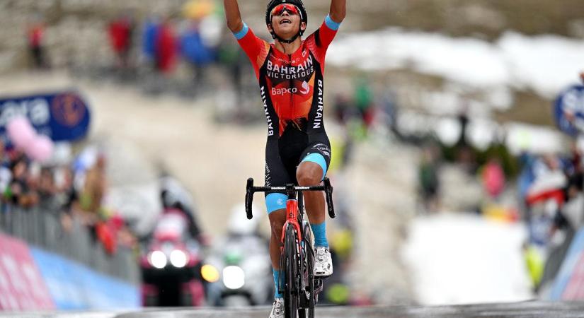 Giro: Buitrago nyerte az utolsó nehéz hegyi szakaszt, Roglic minimálisan zárkózott