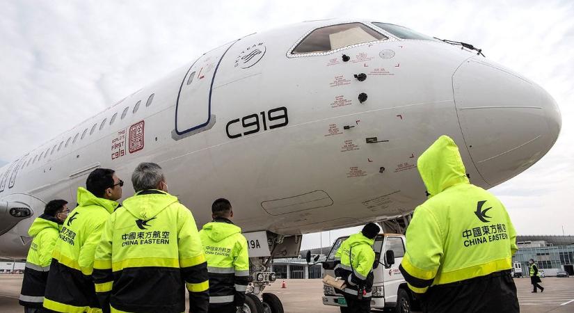 Forgalomba áll az első kínai utasszállító repülőgép