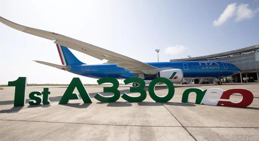 Átvette első A330neo repülőgépét az ITA Airways