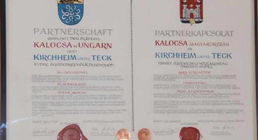 Megerősíti német testvérvárosi kapcsolatát Kalocsa