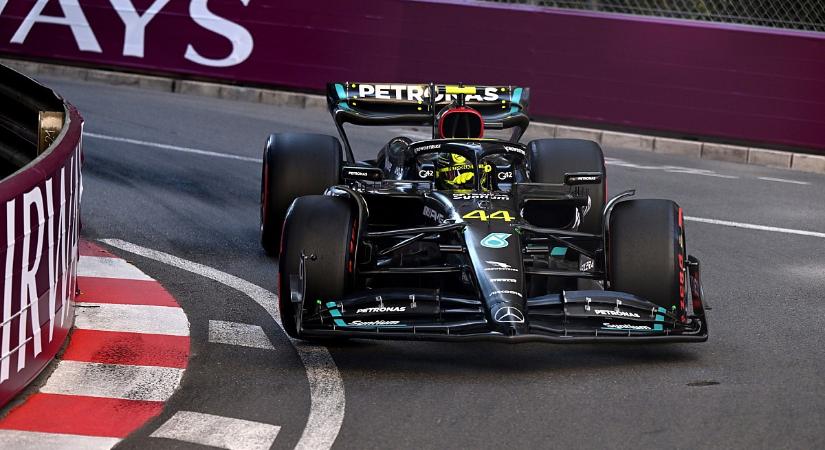 Lewis Hamilton balesete a monacói FP3-ról (videó)