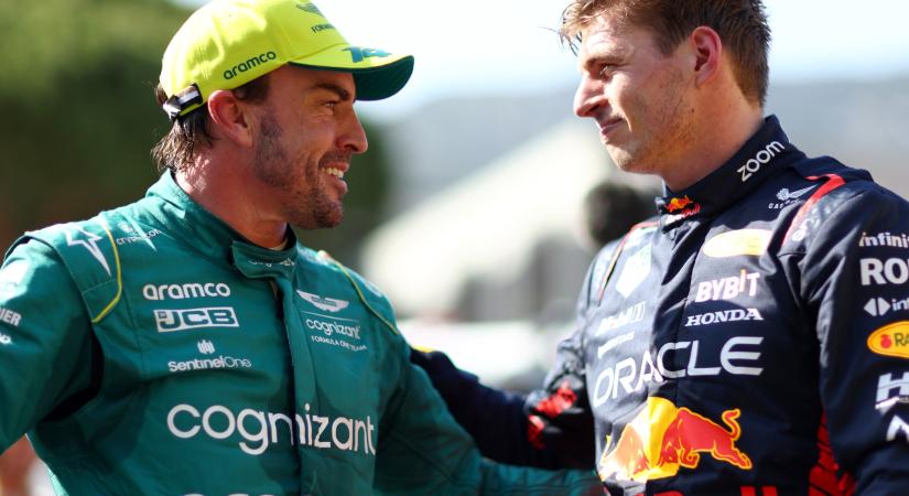 F1: Verstappen nem dőlhet hátra, Alonso üzent neki