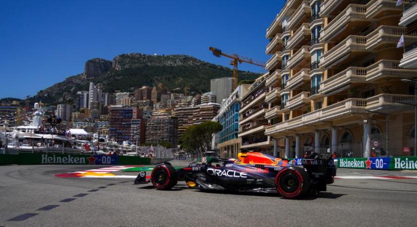 Max Verstappen szerezte meg a pole pozíciót Monte Carlóban