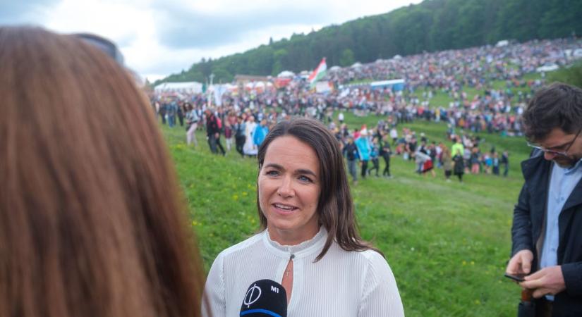 Novák Katalin: Felemelő érzés megélni a nemzet összetartozását