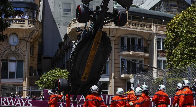 Wolff kiakadt a monacói szervezőkre Hamilton autójának "cirkuszba illő" mentése miatt