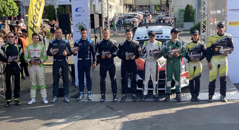 Nógrádi versenyző nyerte meg az idei Salgó Rallyt