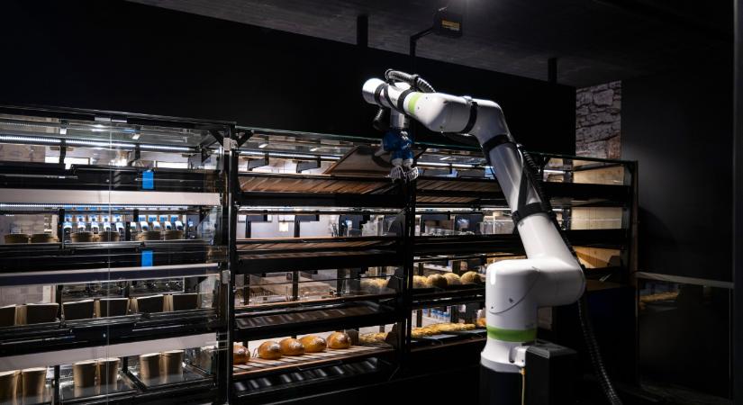Robotok hódítanak a pékségben