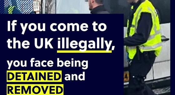 A brit kormány hirdetésekkel riasztja el az illegális albán bevándorlókat