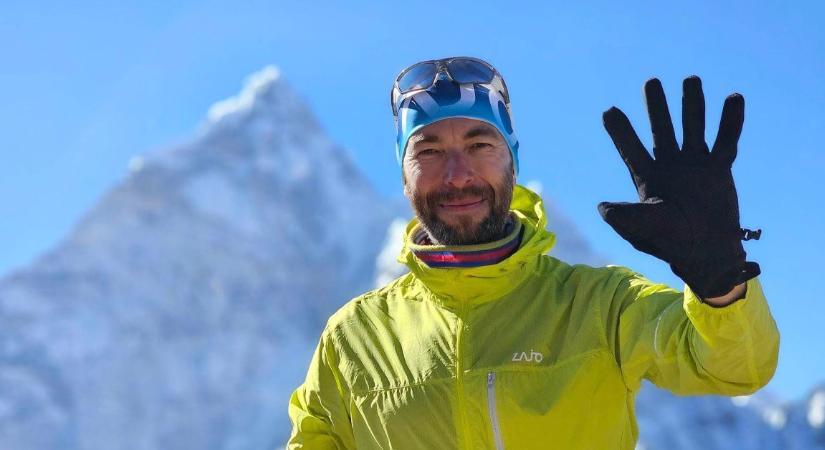 Szívszorító üzenettel búcsúzott édesapja a Mount Everestet meghódítani induló Suhajda Szilárdtól