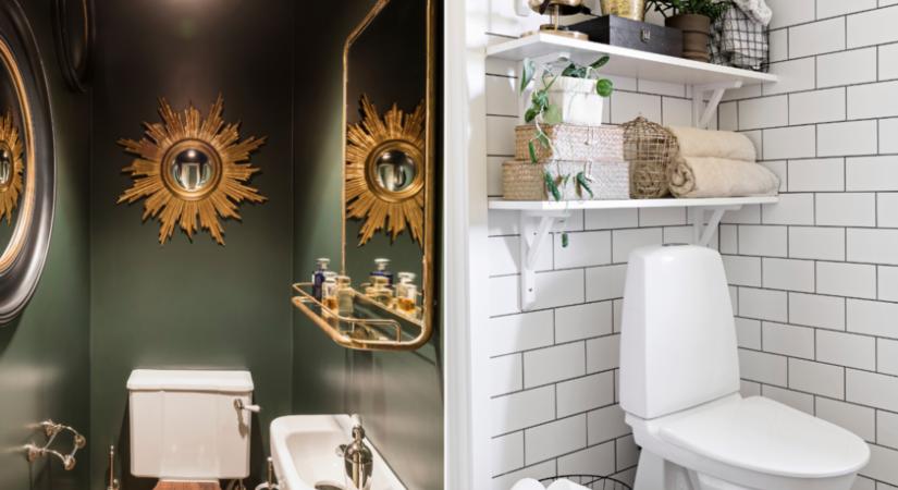 Így lesz stílusos a helyiség, ami egyáltalán nem mellékes: 8 mutatós ötlet a WC dekorálására