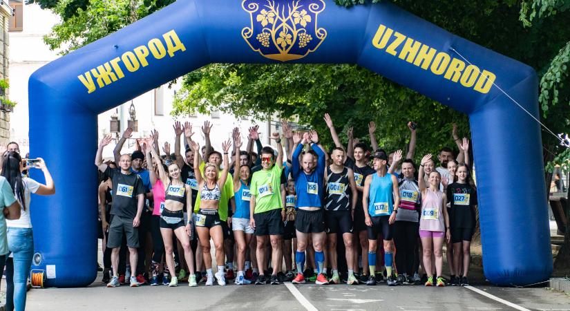 17 ezer hrivnya gyűlt össze az Ungváron megrendezett jótékonysági futáson