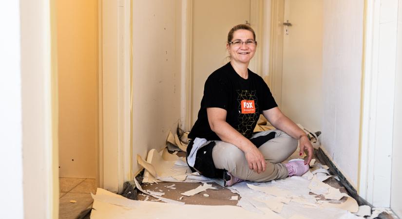 Anita 45 évesen ápolóból lett szobafestő, hogy a rászorulók is hívhassanak szakembert