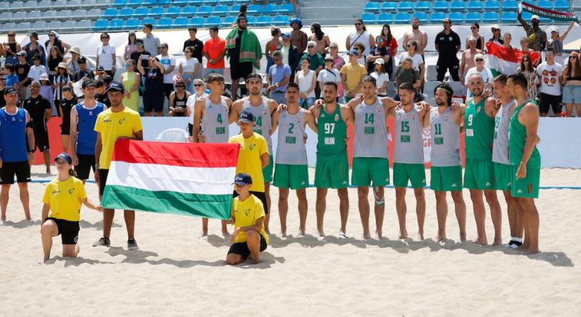 Európa-bajnok lett a magyar férfi strandkézilabda-válogatott