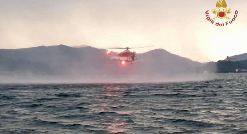 A viharos széltől elsüllyedt egy turistahajó Olaszországban, legalább hárman meghaltak