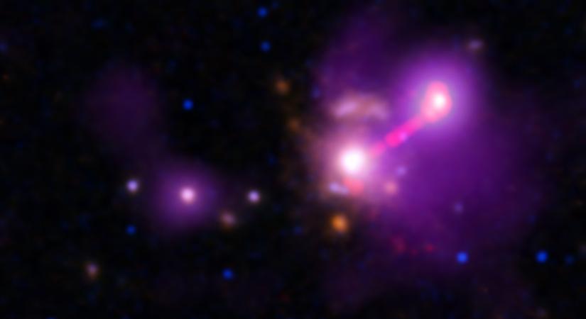 Felfalta társait, ezért magányos a 9,2 milliárd fényévre lévő ősi galaxis