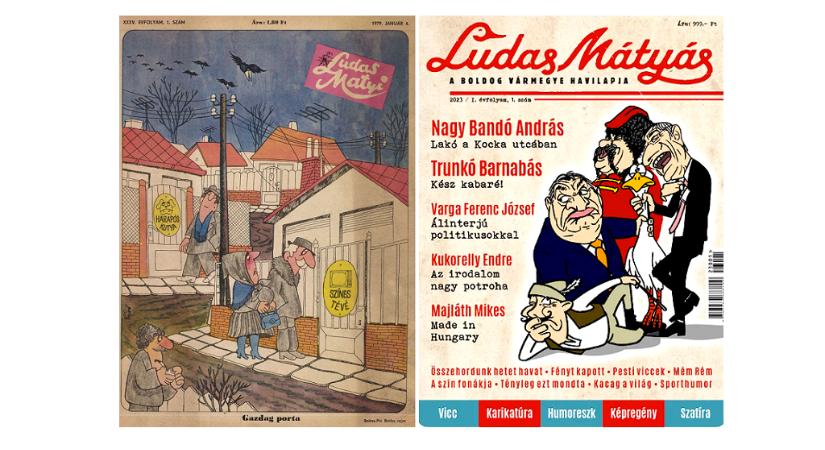 Ludas Mátyás címmel indul szatirikus hetilap, a cél a Ludas Matyi örökségének folytatása