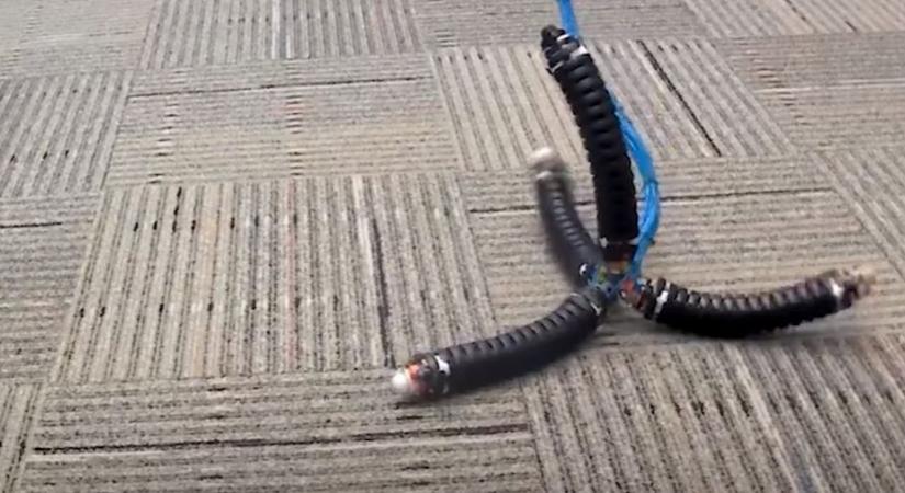 Rugalmas karokkal rendelkező robot segíthet a földrengések utáni mentésben
