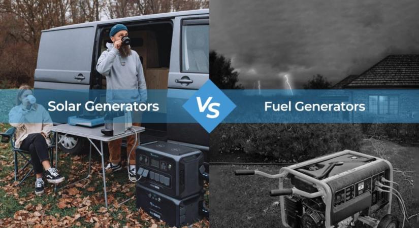 Napelemes vs üzemanyaggal működő generátorok: melyik az előnyösebb?