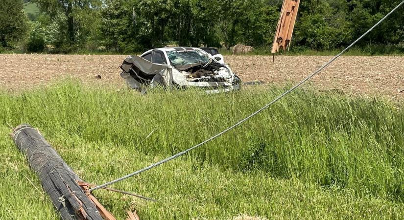Elsuhant az izomautóval – a szántóföldig meg sem állt vele