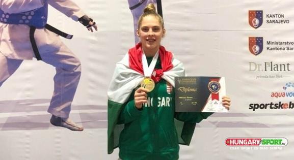 Taekwondo vb – Márton Luana aranyérmes