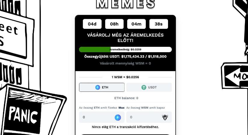 A Wall Street Memes 1.1 millió dollárt gyűjtött: ne maradj le!