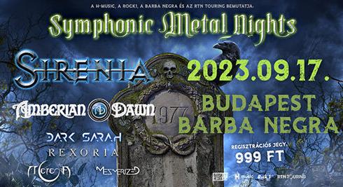 Symphonic Metal Nights - szeptemberben a Barba Negrában