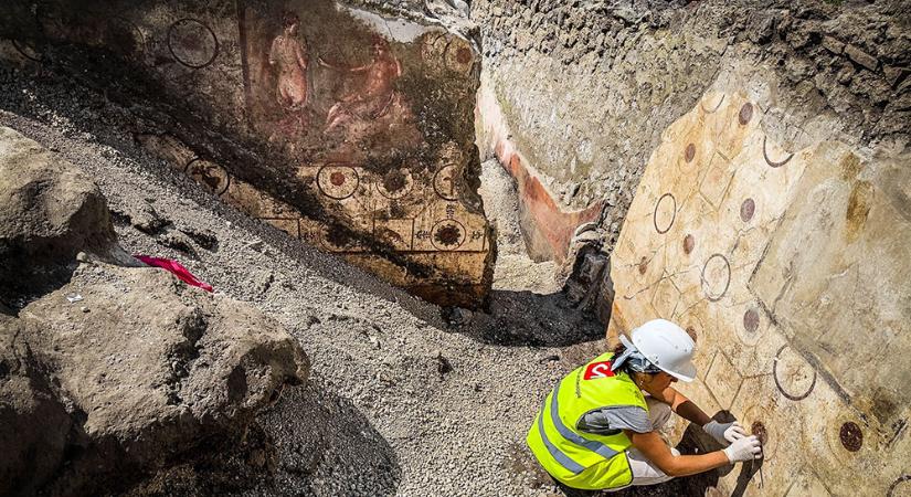 Három áldozat maradványaira bukkantak a régészek Pompejiben