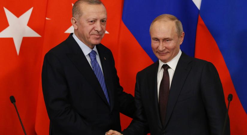 Kreml: Hamarosan találkozhat Putyin és Erdogan