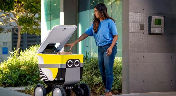 Robotok teljesítik az Uber ételkiszállításait