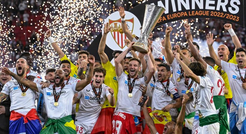 Hét döntő, hét győzelem: a Sevilla nyerte a budapesti finálét!