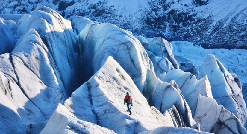Képeken az izlandi Vatnajökull Nemzeti Park